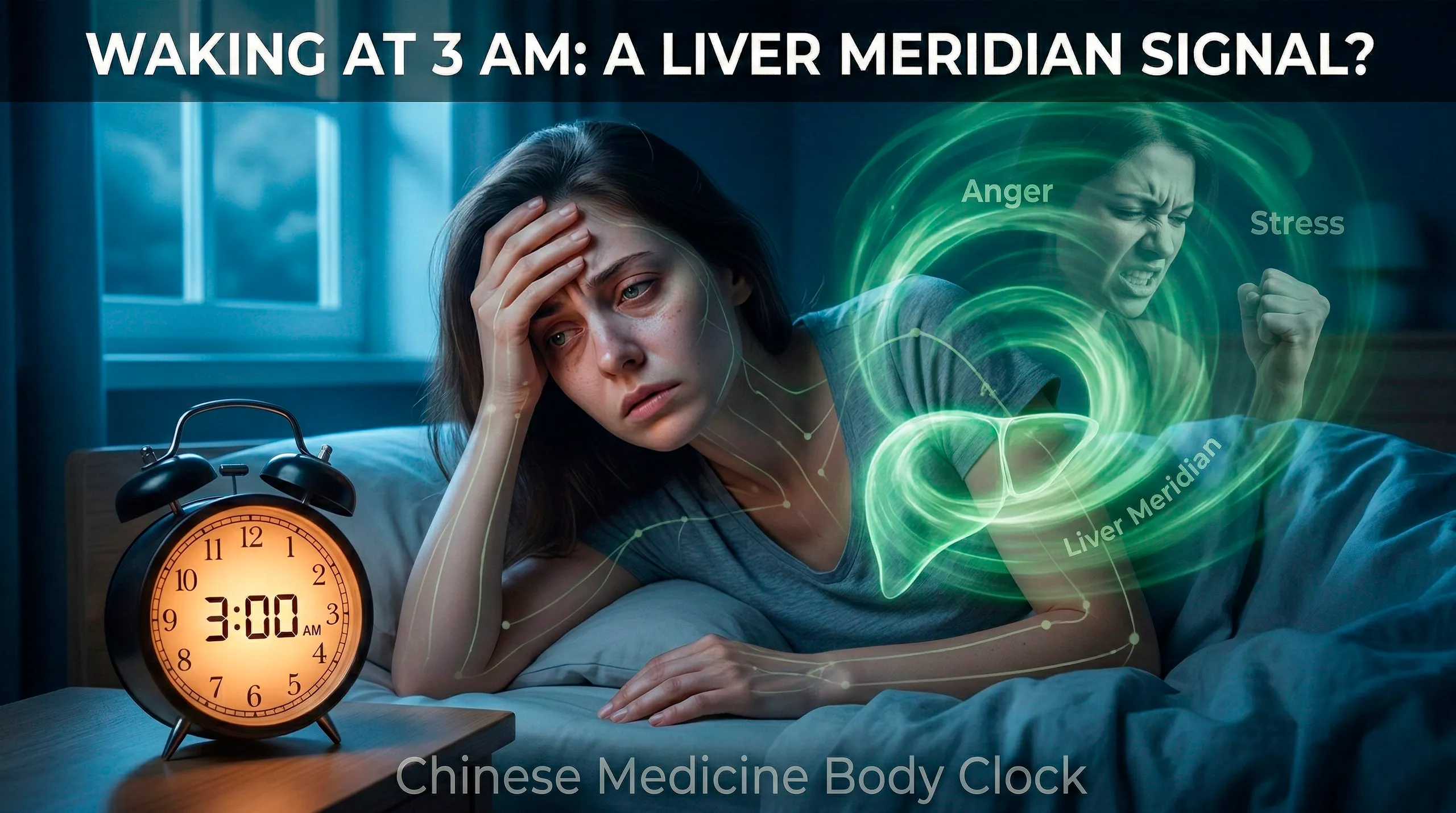 why do i keep waking up at 3am